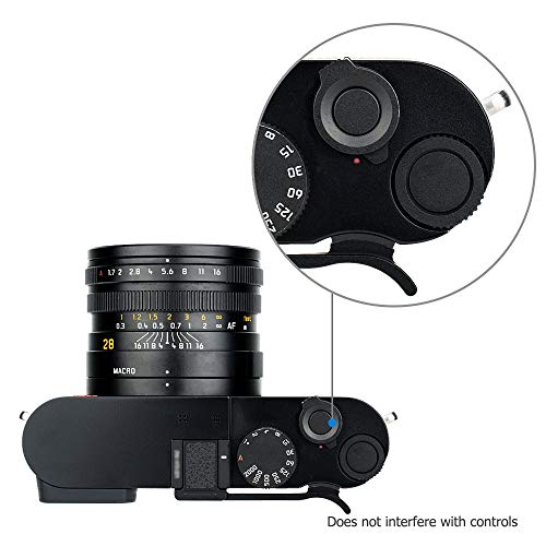 JJC Deluxe Dedicated Metal Thumb Up Grip for Leica Q2 Thumb – Feature Highlight