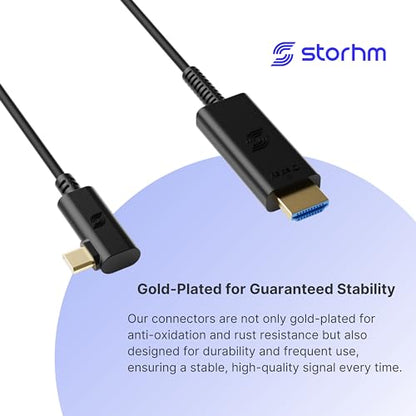 Cable Performance: STORHM USB-C Right Angle to HDMI 2.0 – In Use