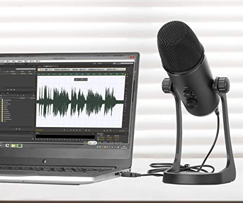 Vidpro XM-USB Studio Recording USB Stereo Microphone for – In Use