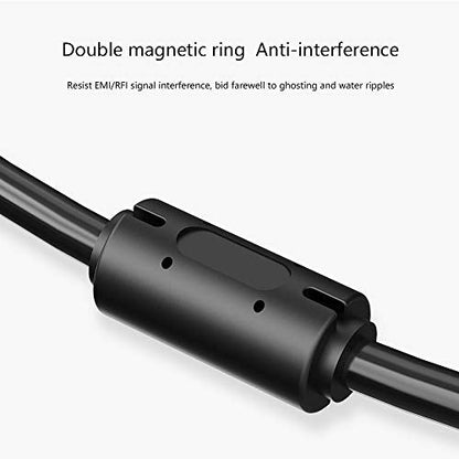VGA Cable: Tainston HD15 Male to Male 75 Feet – Packaging