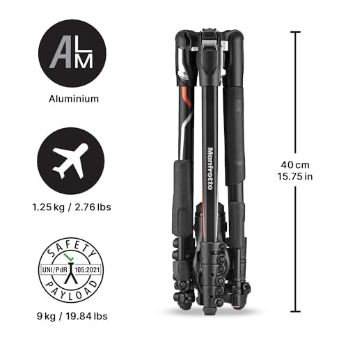 Manfrotto Befree Live Advanced 4-Section Aluminum Travel – Close-up Detail