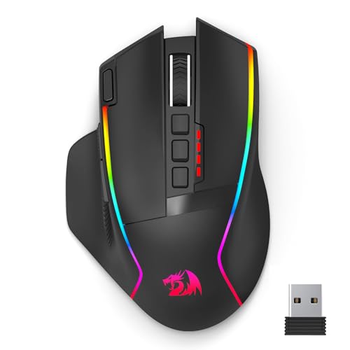 Mouse Redragon: Redragon Wireless Gaming Mouse Ergonomic – Front View