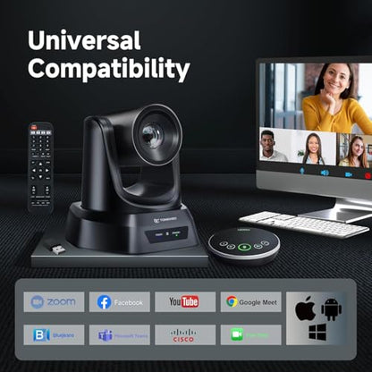TONGVEO Wireless Conference Room Webcam – Packaging