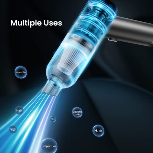 Portable Handheld: Shinebella Cordless Mini Vacuum Cleaner – Close-up Detail