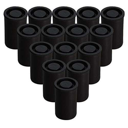 AKIRO Film Canisters with Caps 35 mm Empty Camera Reel – Front View