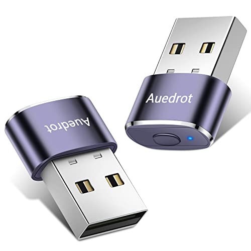 Auedrot Mouse Jiggler: Undetectable Metal USB Mouse Mover – Front View