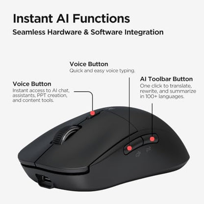 Mouse Voice: Virtusx Jethro V1 AI Mouse – Feature Highlight