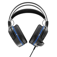 Wage Pro Universal Wired Gaming Headset - Black/Blue