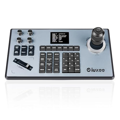 PTZ Controller: iUzee 4D Joystick PTZ Camera Keyboard – Front View