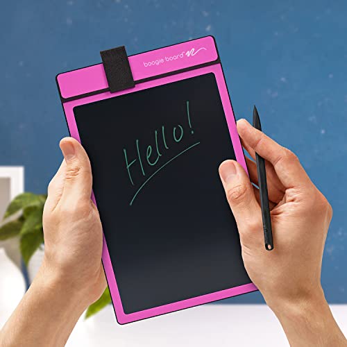 Writing Pad: Boogie Board Basics Reusable Digital Drawing – Back View