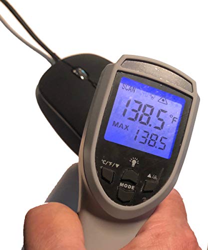 Mouse Valuerays: ValueRays USB Heated Mouse All Surface Heat – Back View