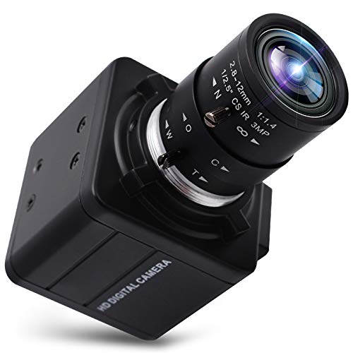 Camera SVPRO: SVPRO FHD01M-MFV USB Camera with 2.8-12mm – Front View