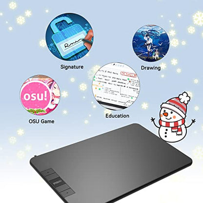 PNBOO PN640: Professional Drawing Tablet 8192 Pressure – Feature Highlight