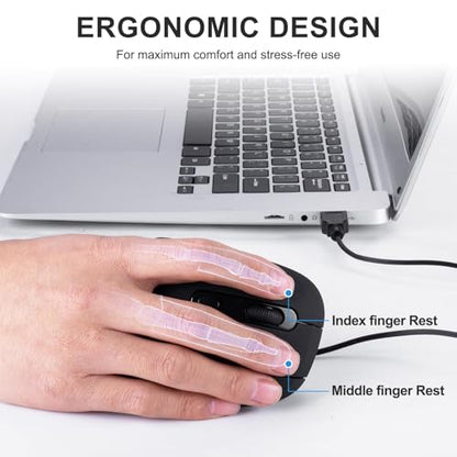 HXMJ Ergonomic Vertical Mouse – Packaging