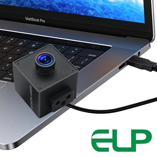 Camera ELP: ELP Global Shutter USB Wide Angle Webcam 1080P – Side View