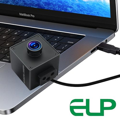 Camera ELP: ELP Global Shutter USB Wide Angle Webcam 1080P – Side View
