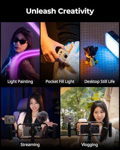 SMALLRIG Vibe P108 Pro RGB Video Light – Back View