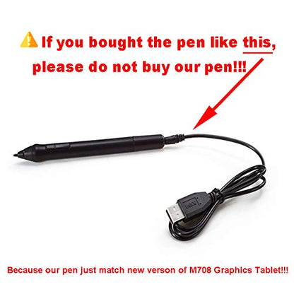 Stylus: UGEE Graphics Drawing Tablet Pen – Side View