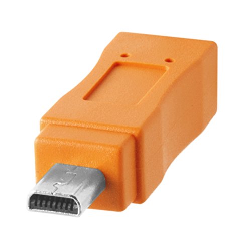 Tether Tools: TetherPro USB-C to USB 2.0 Mini-B 8-Pin Cable – Close-up Detail