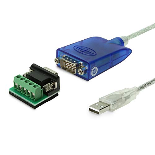 Gearmo Pro 5ft: USB to RS-485/422 Serial Adapter with FTDI – Front View
