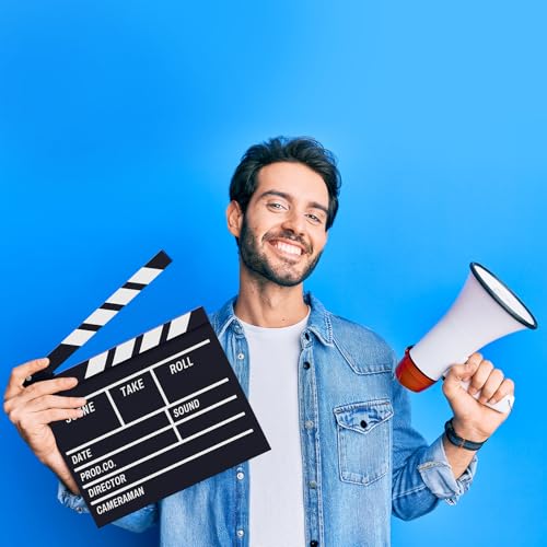 Movie Film Clapboard Hollywood Wooden-Clapper Board – Close-up Detail