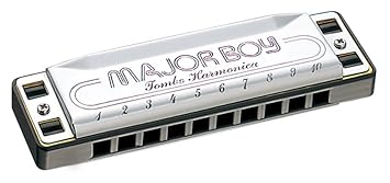 Tombo Major Boy F 10 holes harmonica