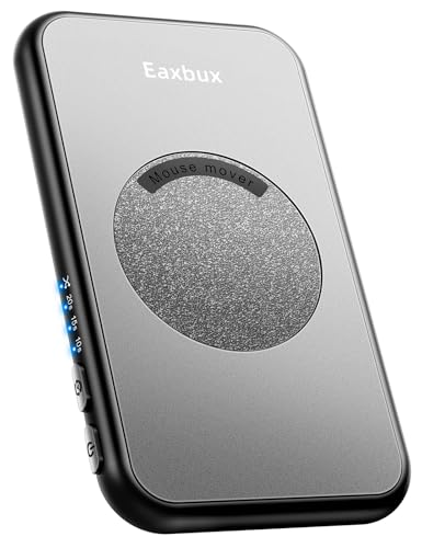 Mouse Jiggler: EAXBUX Ultra-Slim 100% Undetectable Mouse – Front View