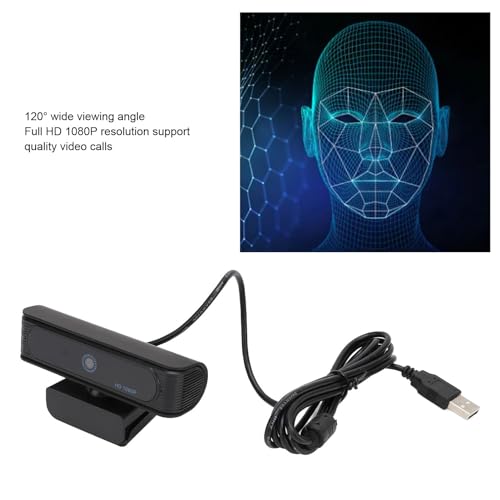 Zopsc 4K Webcam: Zopsc Camera with IR Facial Recognition – In Use