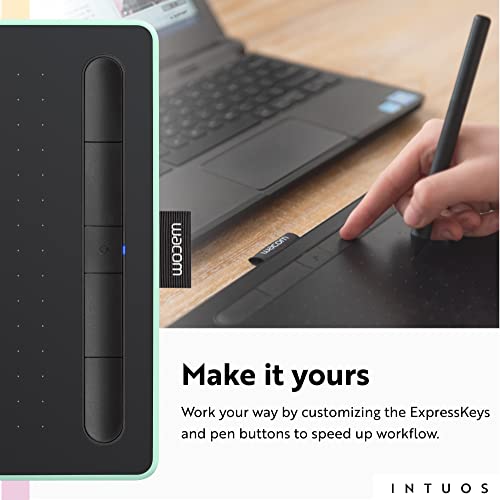 Wacom Intuos Small Bluetooth: Portable Graphics Drawing – Close-up Detail
