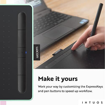 Wacom Intuos Small Bluetooth: Portable Graphics Drawing – Close-up Detail