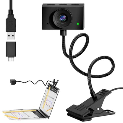 Camera Desktop: Eye Contact Web Camera 1080P USB Camera – Front View