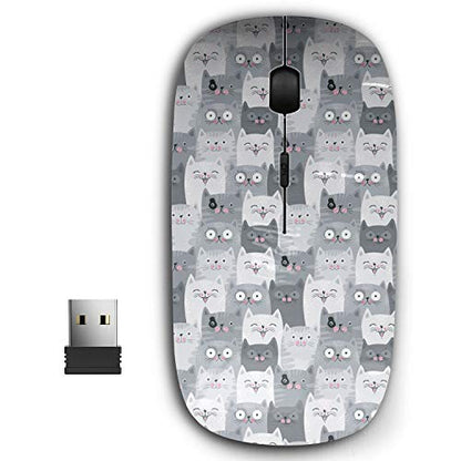 Kawamouse Ergonomic: Kawamouse 2.4G Portable USB Wireless – Front View