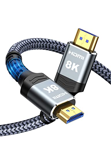 Highwings Long 8K Fiber Optic HDMI Cable – Front View