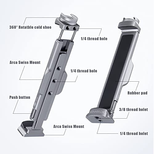 Tablet Mount: ARNARKOK Metal Tripod Mount 7-12.9in – In Use