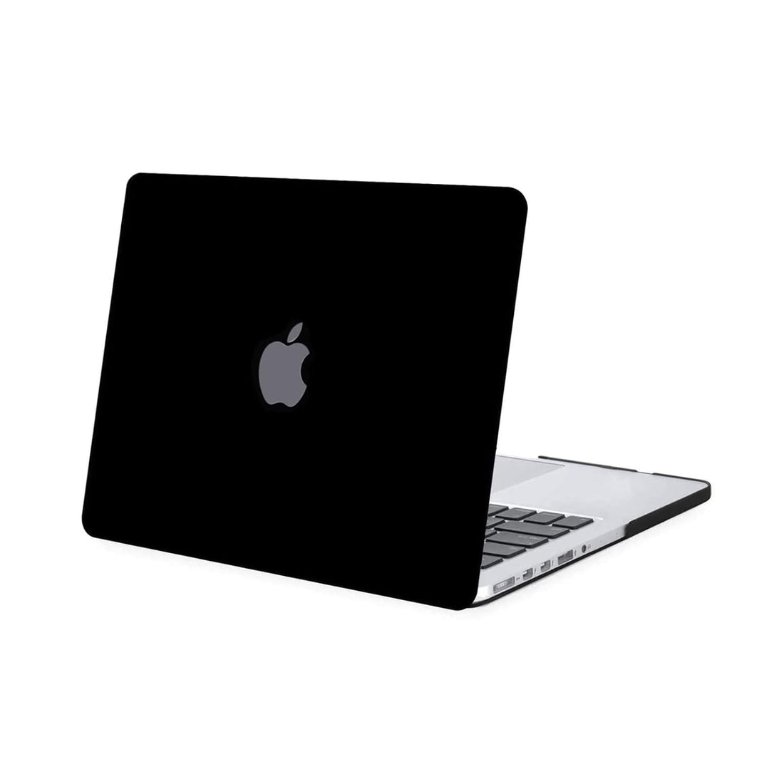 Mosiso Plastic Hard Shell Case Cover Only Compatible MacBook Pro (W/O USB-C) Retina 13 Inch (A1502/A1425) (W/O CD-ROM) Release 2015/2014/2013/end 2012, Black