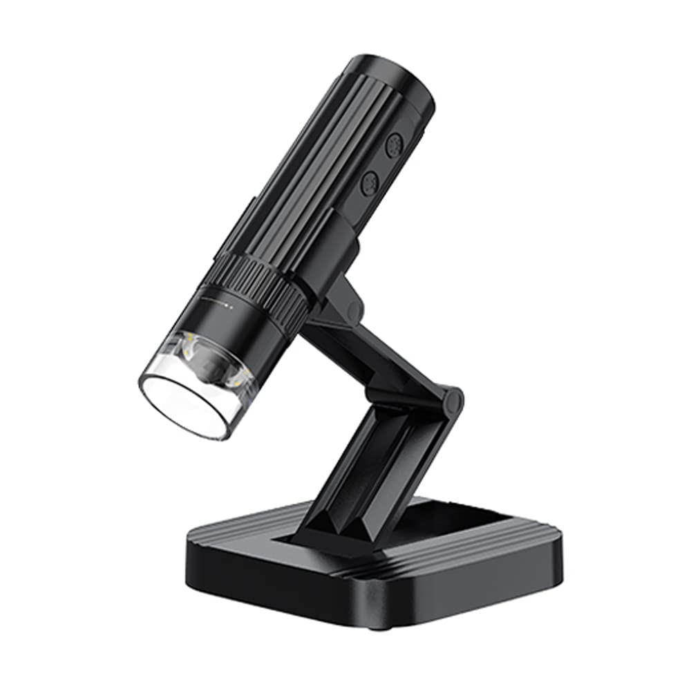 Portable Digital Microscope 50-1000X Magnification,1080P HD Handheld Mini WiFi USB Microscope Camera with 8 Adjustable LED Microscope for Kids Adults