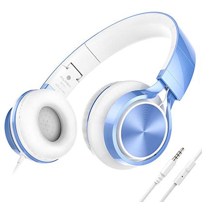 Headphones Ailihen: Ailihen Kids Headphones with Microphone – Front View