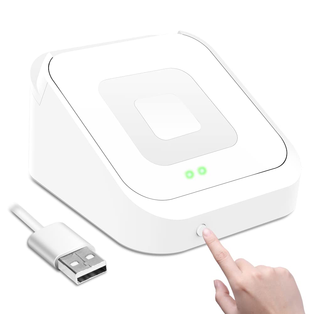 Dock Compatible with Square Reader 1st Generation. White. by AweGo