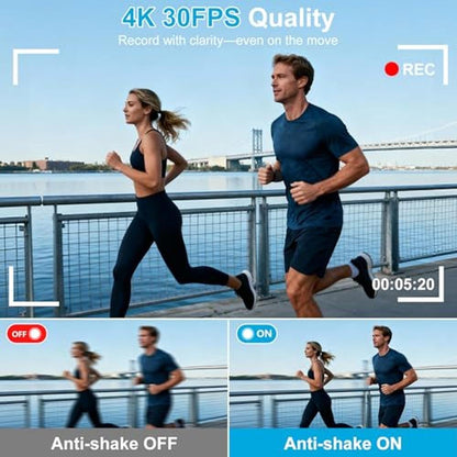 Camera Digital: 4K 56MP Autofocus Vlogging Camera with – Close-up Detail