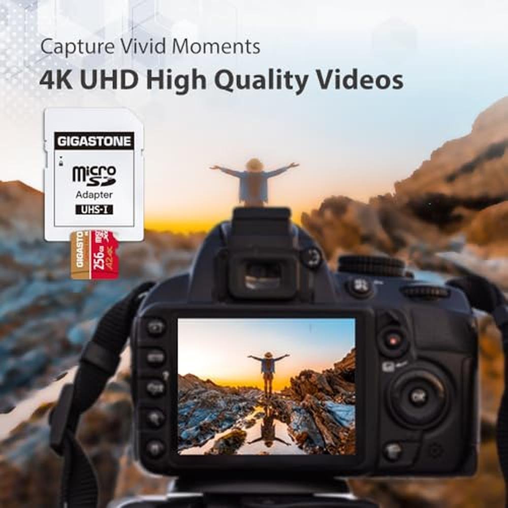 5 Years Data Recovery: Gigastone 256GB Micro SD Card 4K – In Use
