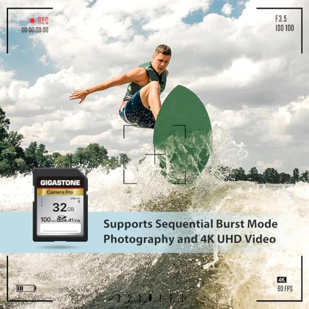 Camera Years: Gigastone 32GB SD Card 5-Pack – Packaging