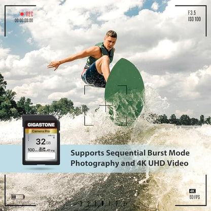 Camera Years: Gigastone 32GB SD Card 5-Pack – Packaging