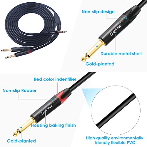 Devinal Dual: Devinal USB to Dual 1/4 Stereo Audio Cable – Packaging