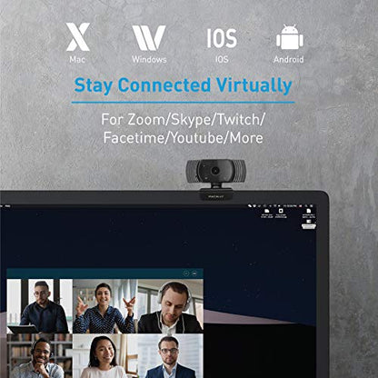 Macally 1080p Webcam: Macally MZOOMCAM 120 degrees – Close-up Detail