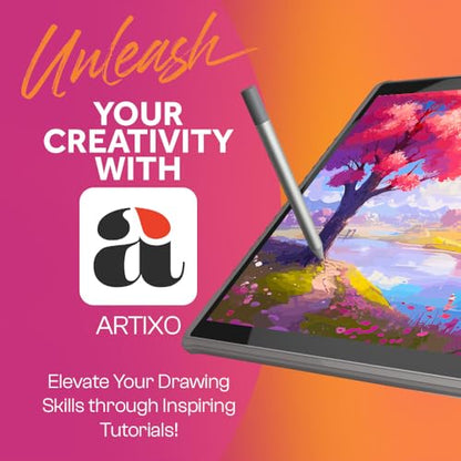 X11 Drawing Tablet: PicassoTab 11-inch Portable Standalone – Close-up Detail