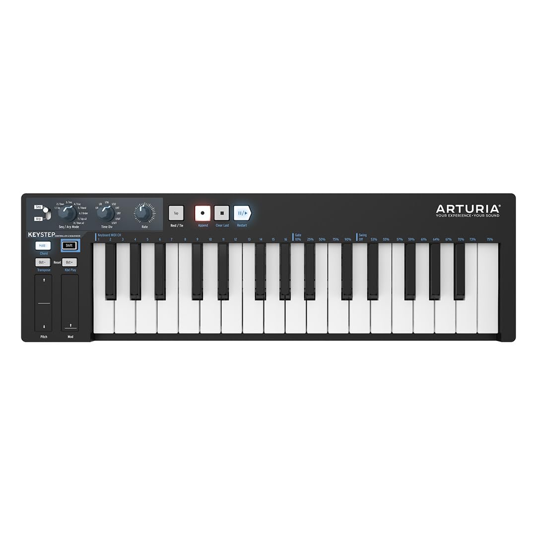 Arturia KeyStep Midi Controller Limited Black Edition (Black)