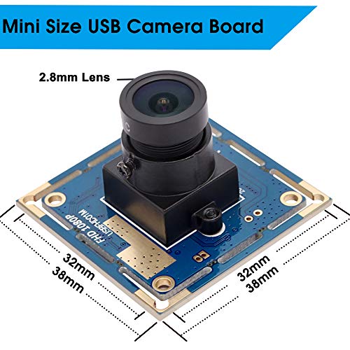 Camera SVPRO: SVPRO 1080P USB Camera 2.8mm Lens – Side View