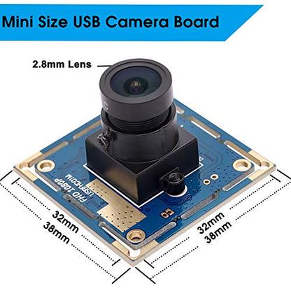 Camera SVPRO: SVPRO 1080P USB Camera 2.8mm Lens – Side View
