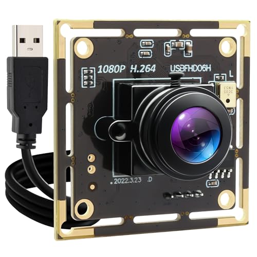 QILOVE Fisheye: QILOVE USB Camera 1080P Full HD Wide Angle – Front View
