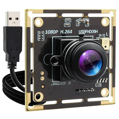 QILOVE Fisheye: QILOVE USB Camera 1080P Full HD Wide Angle – Front View